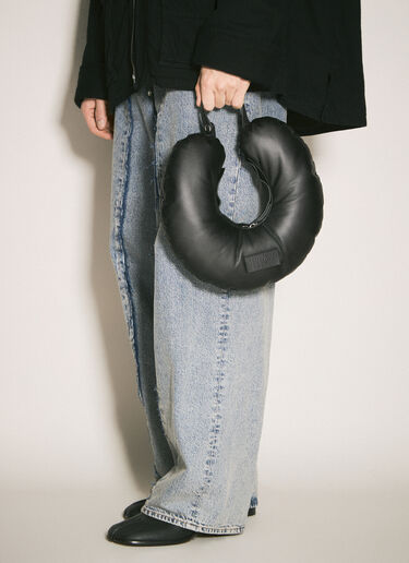 MM6 Maison Margiela Travel Pillow Bag Black mmm0158008
