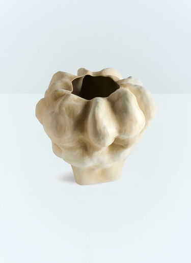 L'Objet Timna Short Vase Beige wps0691611