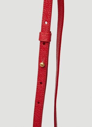 Signature Stripes AirPod Case Thom Browne Signature Stripes AirPod Case Red thb0250006