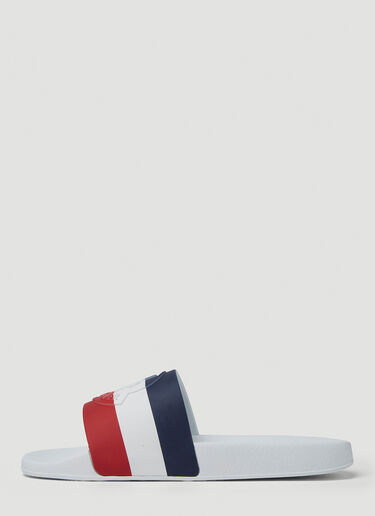 Moncler Basile Slides White mon0149038