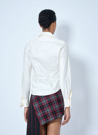 LN-CC® - Vivienne Westwood: Drunken Shirt - Beige Vivienne Westwood Drunken Shirt Beige vvw0265006