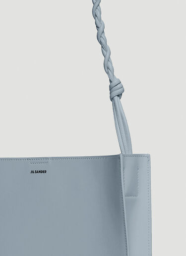 Jil Sander Tangle Medium Crossbody Bag Blue jil0247044