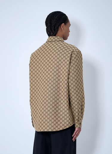 Gucci GG Canvas Overshirt Beige guc0159041