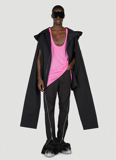 Rick Owens Hooded Cape Jacket Black ric0152004