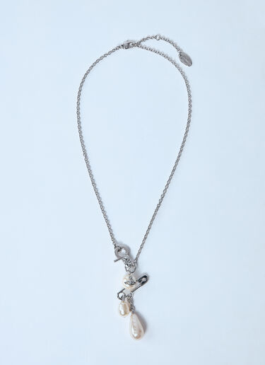 Vivienne Westwood Claude Small Necklace Silver vvw0260024