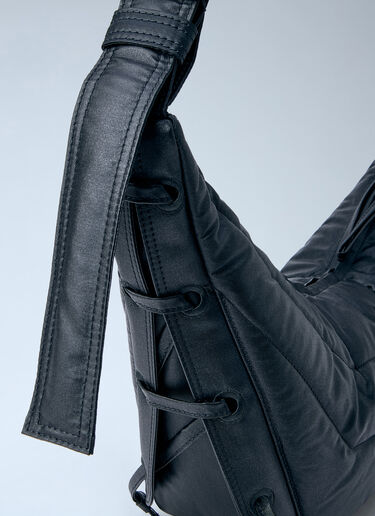 Lemaire Small Soft Game Crossbody Bag Black lem0164026