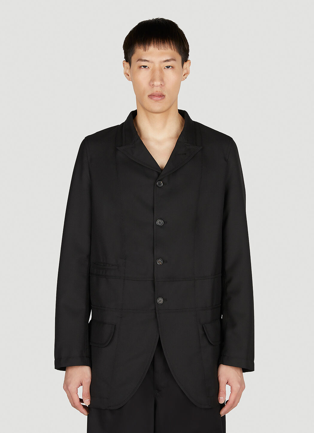 Lanvin Tailored Blazer Black lnv0154001