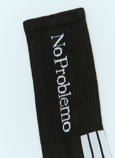Aries Pack Of Three No Problemo Socks Multicolour ari0154022