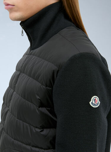 Moncler 衬垫拉链开衫 黑色 mon0157025