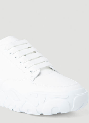 Alexander McQueen Court 皮革运动鞋 白 amq0145051