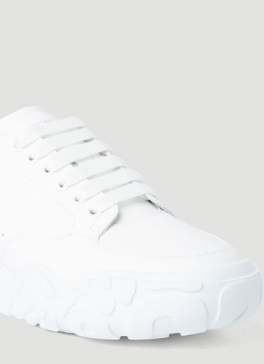 Alexander McQueen Court Leather Sneakers White amq0145051