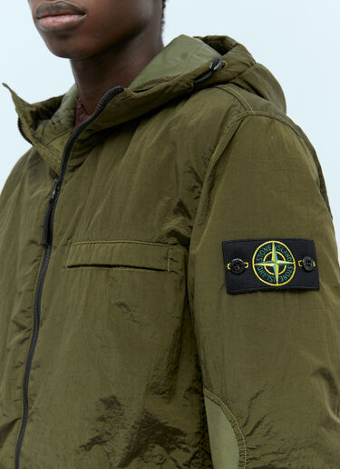 Stone Island Regenerated Nylon Jacket Olive sto0154020