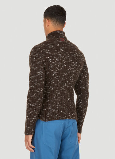 Raf Simons Spotted Sweater Brown raf0150014