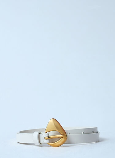 Bottega Veneta Fin Belt White bov0259055
