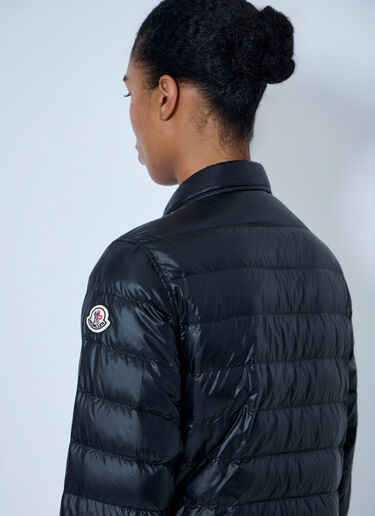 LN-CC® - Moncler: Fouine Down Shirt Jacket - Black Moncler Fouine Down Shirt Jacket Black mon0265063