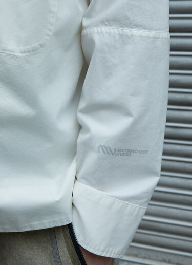 Massimo Osti Studio Logo Shirt White mao0158041