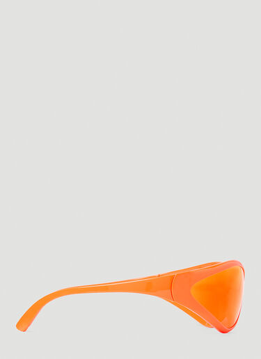 Balenciaga 0285S 90s Oval Sunglasses Orange bal0152085