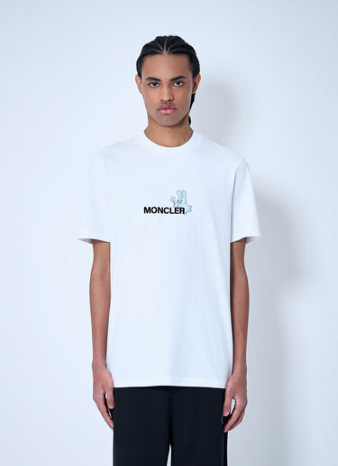 Moncler x FRGMT Hiroshi Fujiwara Logo Motif T-Shirt White mfr0160056