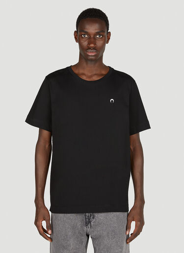 Marine Serre Moon Print T-Shirt Black mrs0152006