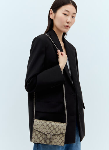 Gucci Dionysus Supreme 链带单肩包 米 guc0245123