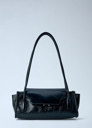Marni Trunkette Leather Shoulder Bag Black mni0266012