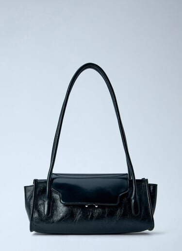 Marni Trunkette Leather Shoulder Bag Black mni0266012