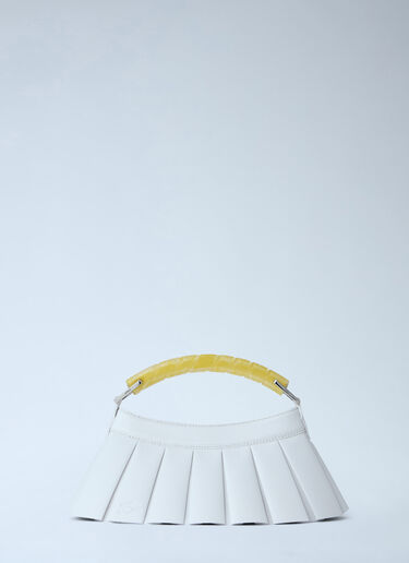 Runway H Lenglen Leather Bag Lacoste Runway H Lenglen Leather Bag White lac0364003