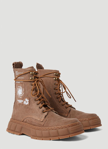 Virón 1992 Canvas Boots Brown vir0350008