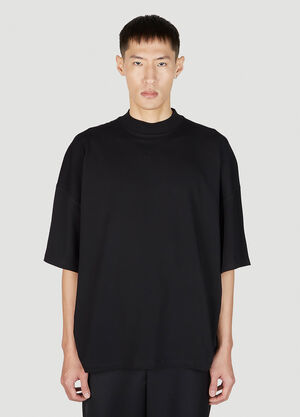 Jil Sander Mock Neck T-Shirt Pink jil0159002