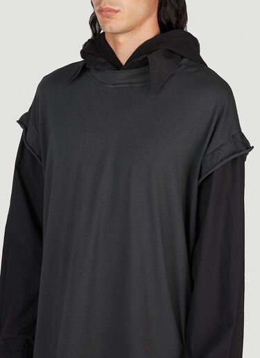 クラシックカラースウェットシャツ MM6 Maison Margiela クラシックカラースウェットシャツ ブラック mmm0353007