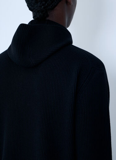 펠트 울 후드 스웨터 Moncler + Jil Sander 펠트 울 후드 스웨터 블랙 mjl0162006