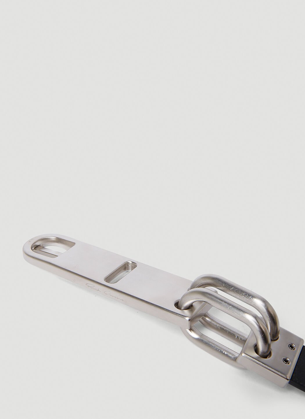 Rick Owens Men's' Tongue Belt in Black | LN-CC®