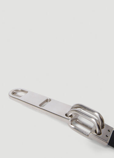 Rick Owens Tongue Belt Black ric0151040
