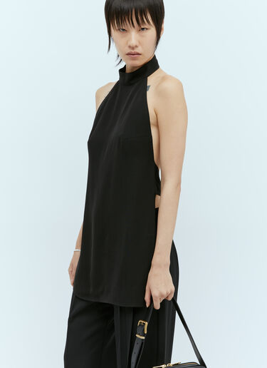 St. Agni High Neck Tunic Black sta0255010