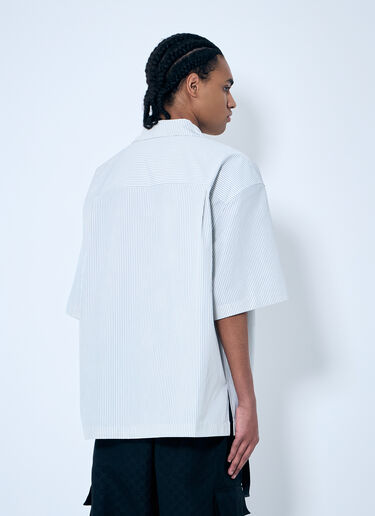 Gucci Striped Short Sleeve Shirt White guc0159048