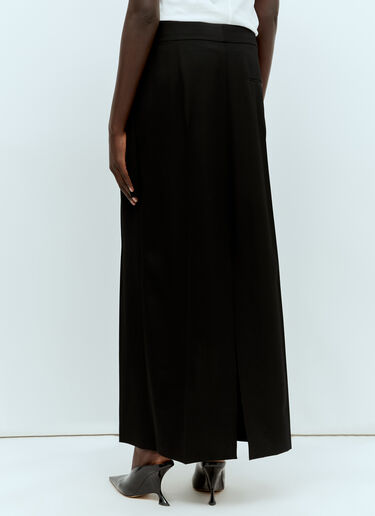 The Row Trevy Maxi Skirt Black row0256013