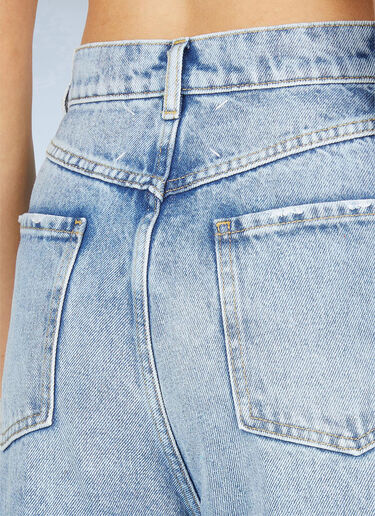 Maison Margiela Ripped Jeans Blue mla0251076