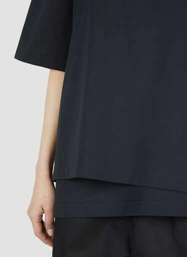 Y-3 レイヤード クルーネックTシャツ ブラック yyy0252013