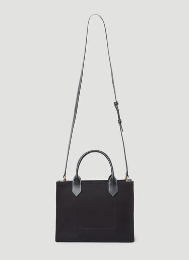 Balmain B-Army Monogram Small Tote Bag Black bln0253029