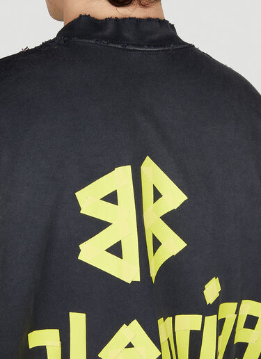 Balenciaga Tape T-Shirt Black bal0152049