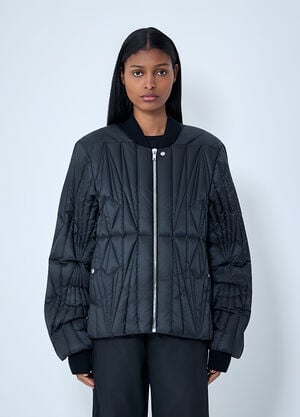 Moncler + Rick Owens Geocamo Flight Bomber Jacket Black mcs0363005