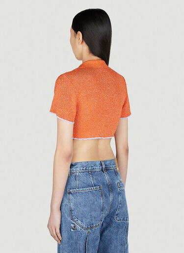 Jacquemus Le Haut Brilho Top Orange jac0251034