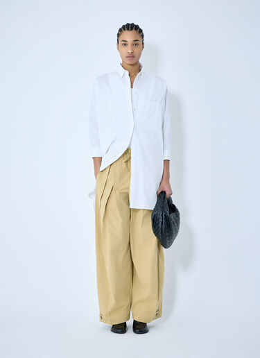 Jil Sander コットンツイルパンツ  ベージュ jil0259007