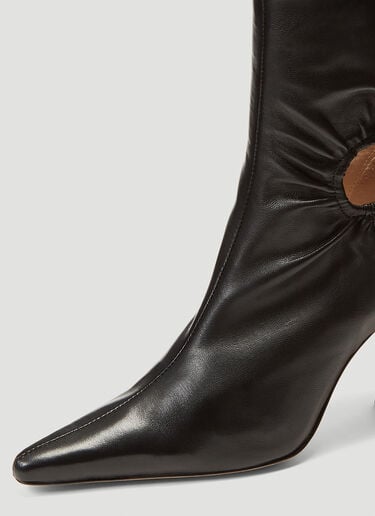 Kalda Cut-Out Boots Black kal0239002