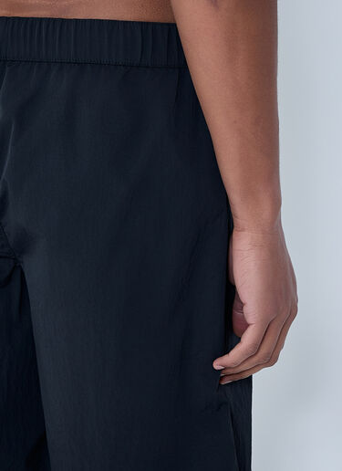 Moncler Elastic Waistband Swim Shorts Black mon0163028