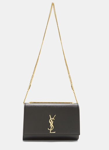 Saint Laurent Kate Medium Shoulder Bag Black sla0231037