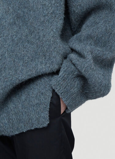 Jil Sander V-Neck Sweater Grey jil0142012