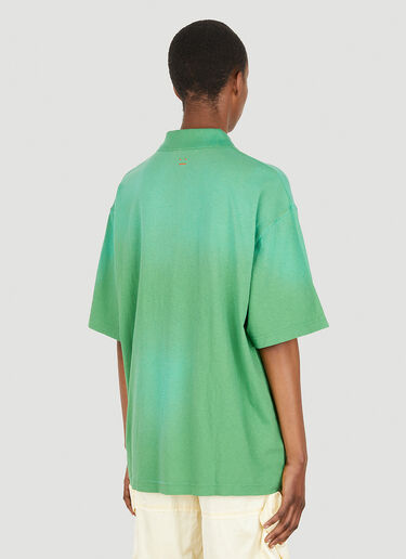 Acne Studios Gradient Polo Shirt Green acn0247003