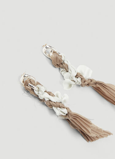 Silk Link Earrings Georgia Kemball Silk Link Earrings Silver gkb0344008