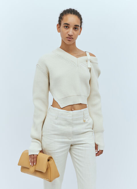 Reward If Found La Maille Seville Sweater White rif0254010